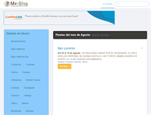 Tablet Screenshot of mx-blog.com